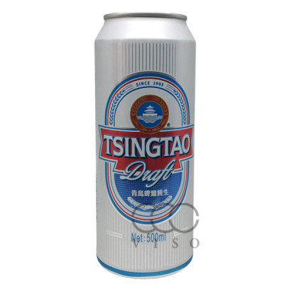 青島 (純生) 啤酒 高罐裝 500 ML