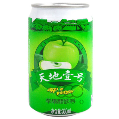 天地壹號 蘋果醋 罐裝 330 ML