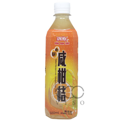 鴻福堂 咸柑桔(粒粒) 支裝 500 ML