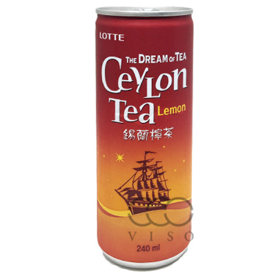樂天 錫蘭檸檬茶 罐裝 240 ML