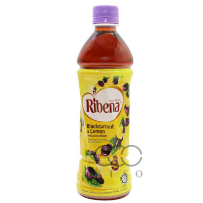 利賓納 黑加倫子 檸檬味 支裝 500 ML