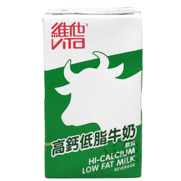 維他 高鈣低脂牛奶 紙包裝 250 ML
