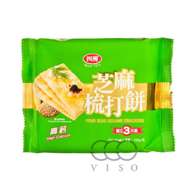 四洲梳打餅(紫菜味)100g