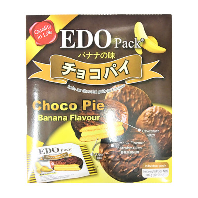 EDO 朱古力批 香蕉味 300g