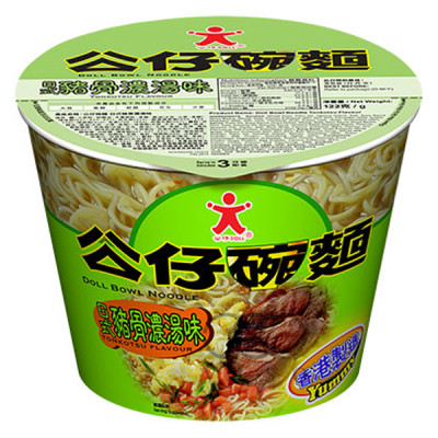公仔碗麵 日式豬骨濃湯味 122G